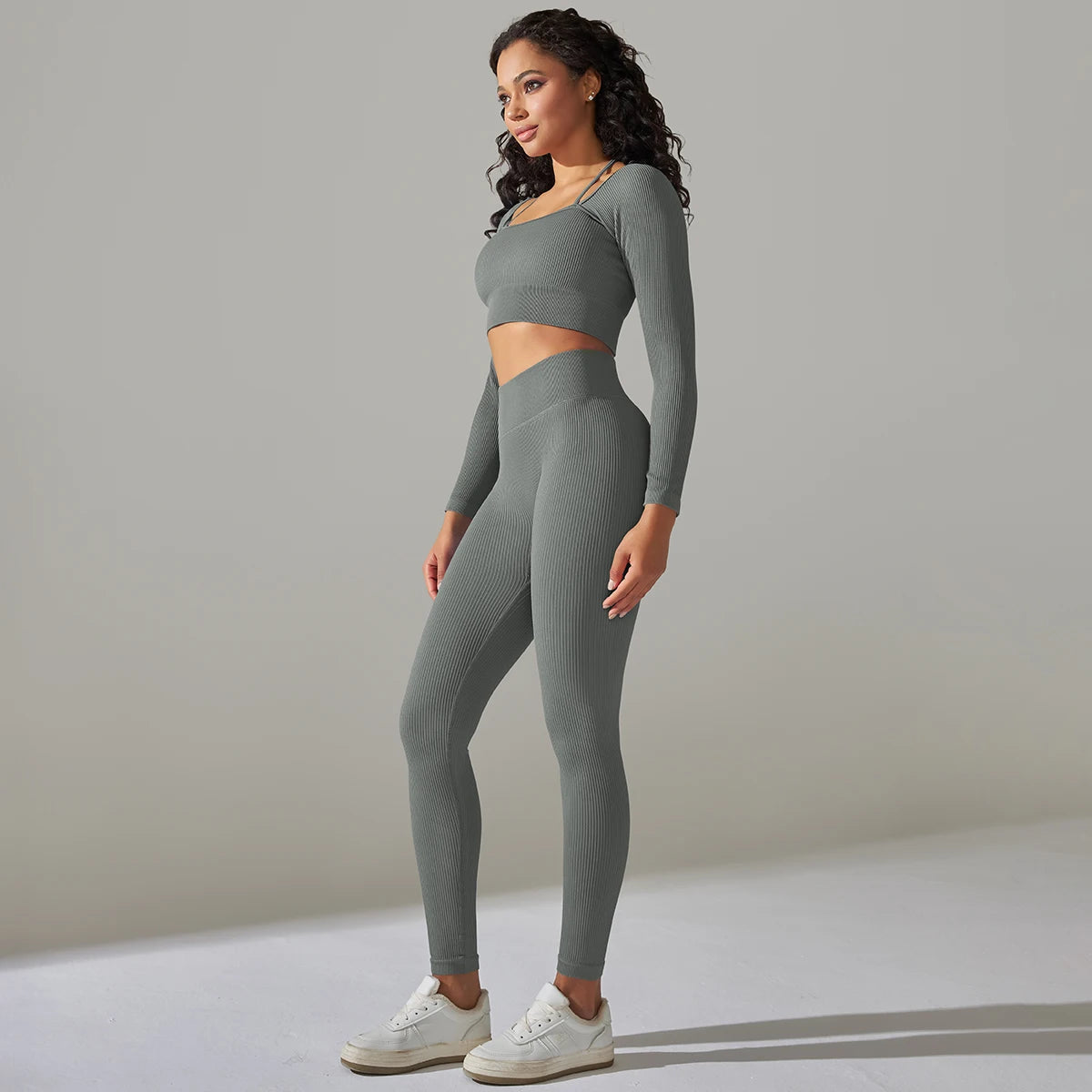 Seamless Long Sleeve & Leggings Set