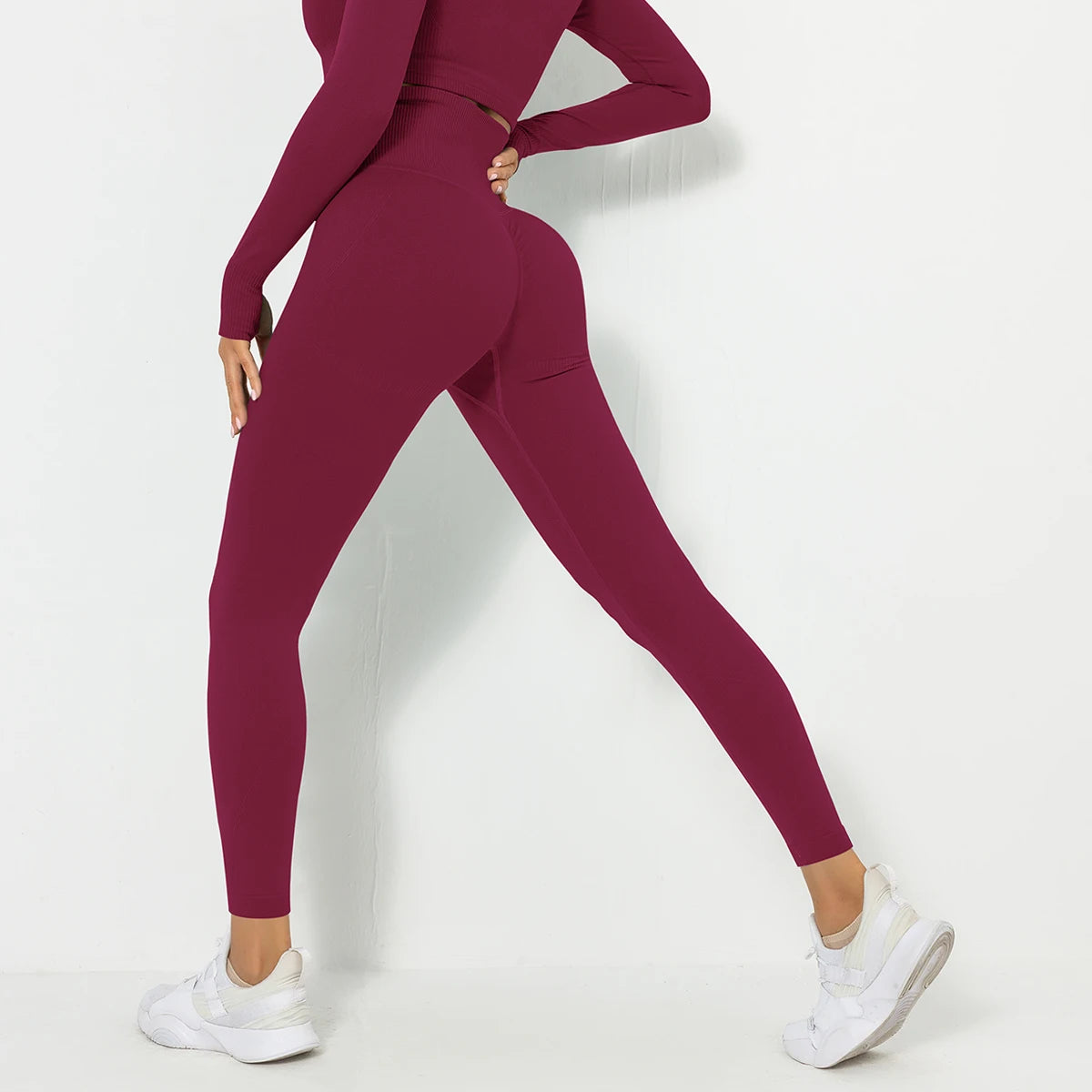 High-Waist Seamless Leggings