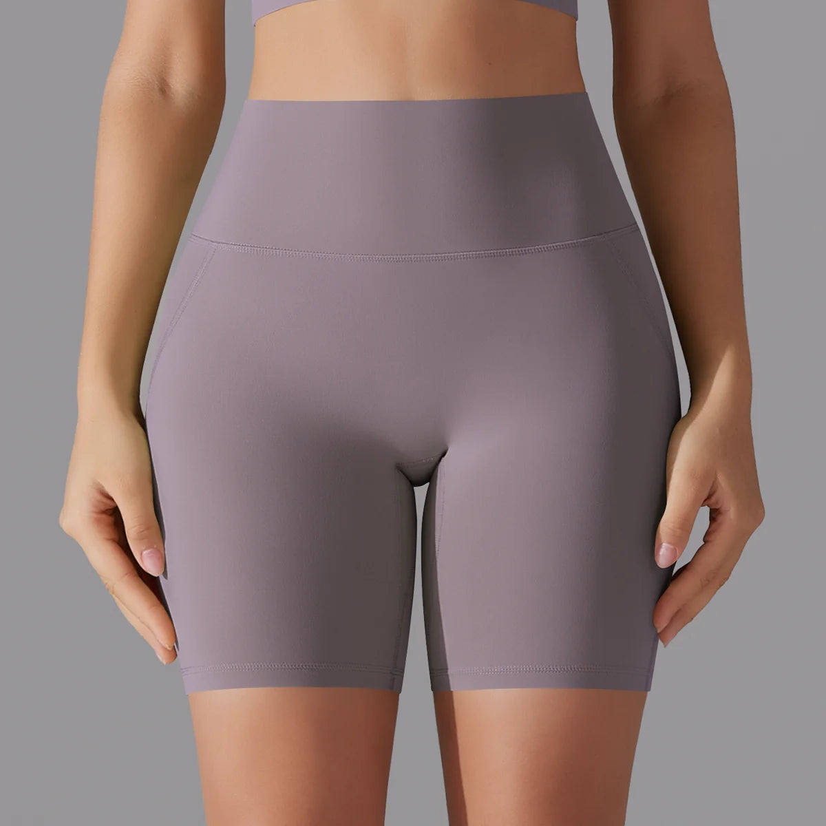 High-Waist Breathable Legging Shorts for Women