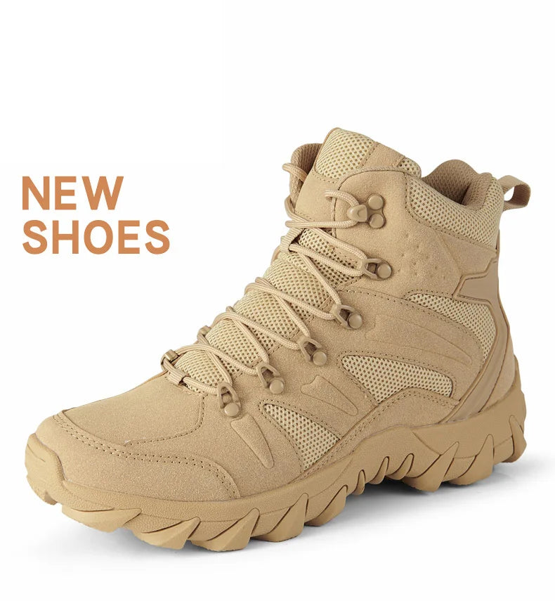 Men’s Tactical Combat Boots – Durable Hiking & Hunting Shoes