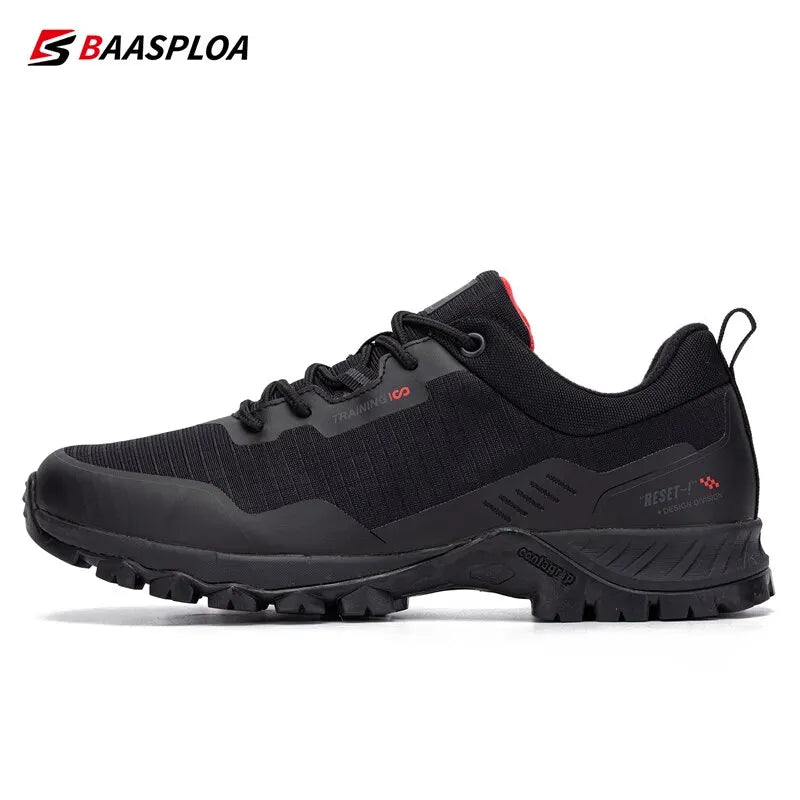 Men’s Waterproof Hiking Shoes – Anti-Skid Outdoor Sneakers