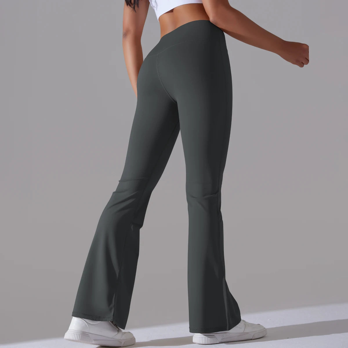 High-Waist Flare Leggings