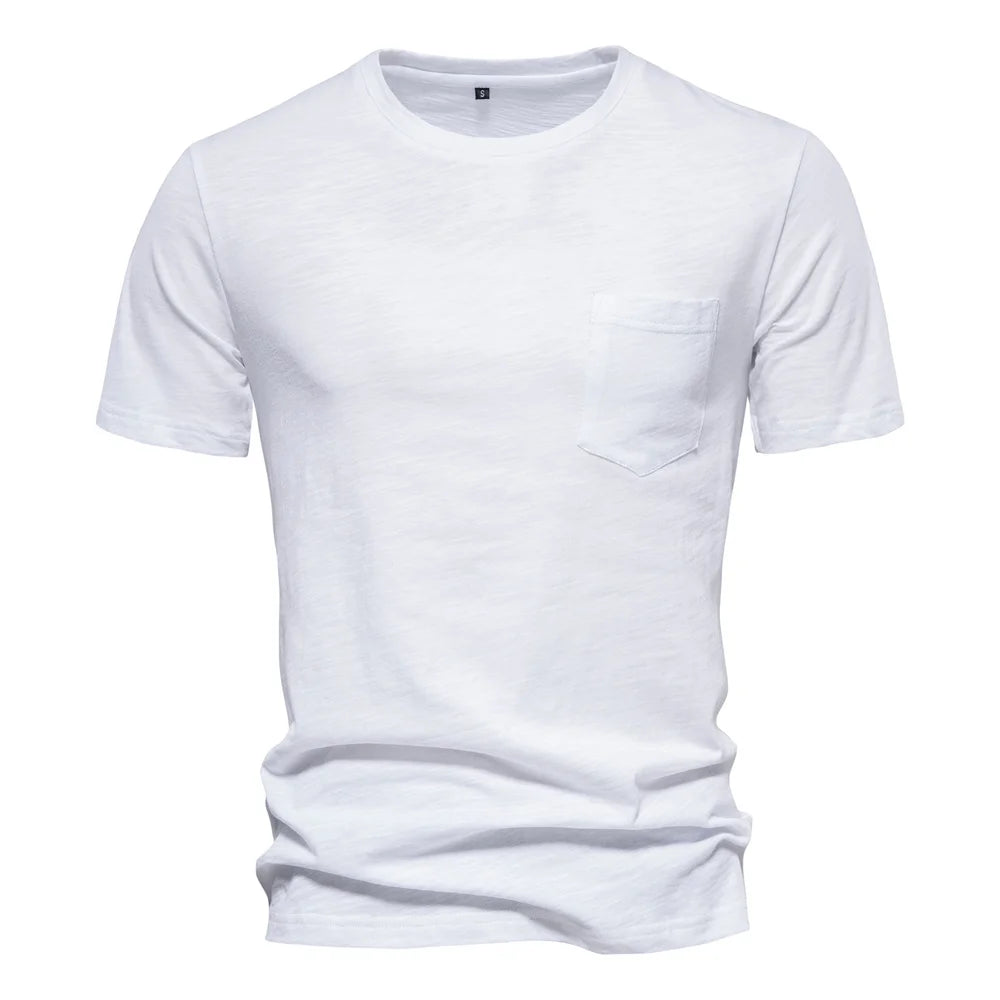 Men's 100% Cotton Performance T-Shirt – Short Sleeve Adventure Wear