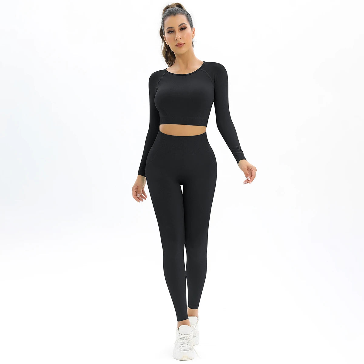 Seamless Long Sleeve & Leggings Set