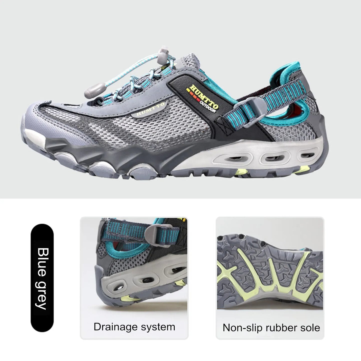 Men’s Quick-Dry Wading Shoes – Breathable Hiking Sneakers