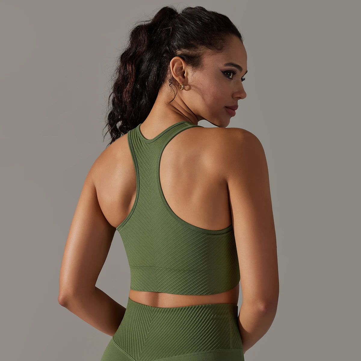 Seamless Padded Sports Bra