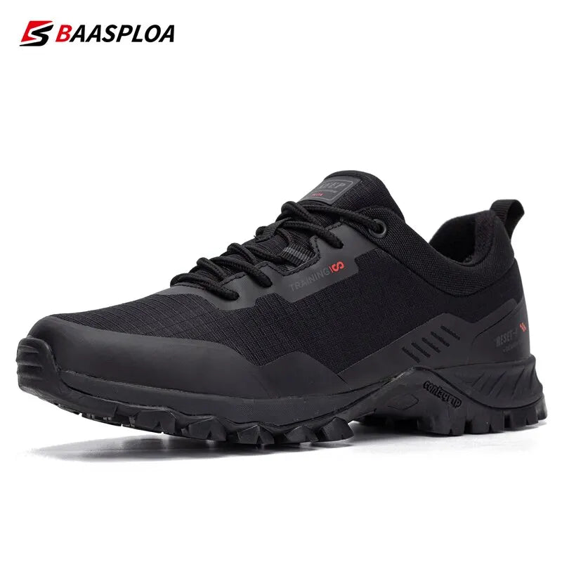 Men’s Waterproof Hiking Shoes – Anti-Skid Outdoor Sneakers