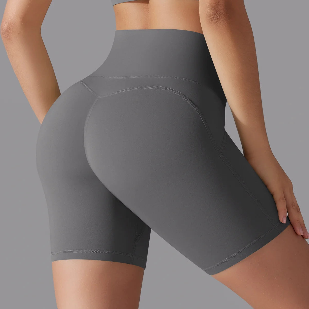 High-Waist Breathable Shorts – Lightweight & Flexible