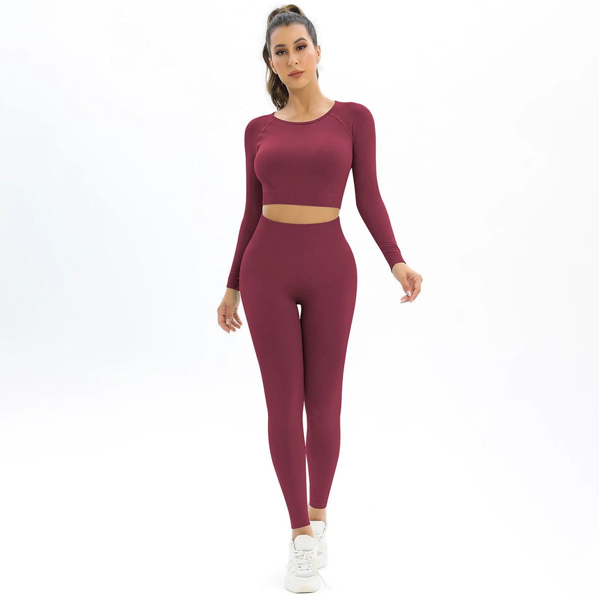 Seamless Long Sleeve & Leggings Set