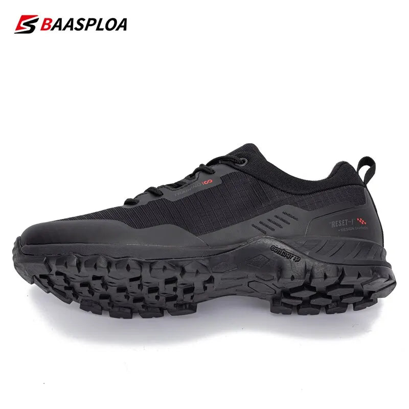 Men’s Waterproof Hiking Shoes – Anti-Skid Outdoor Sneakers