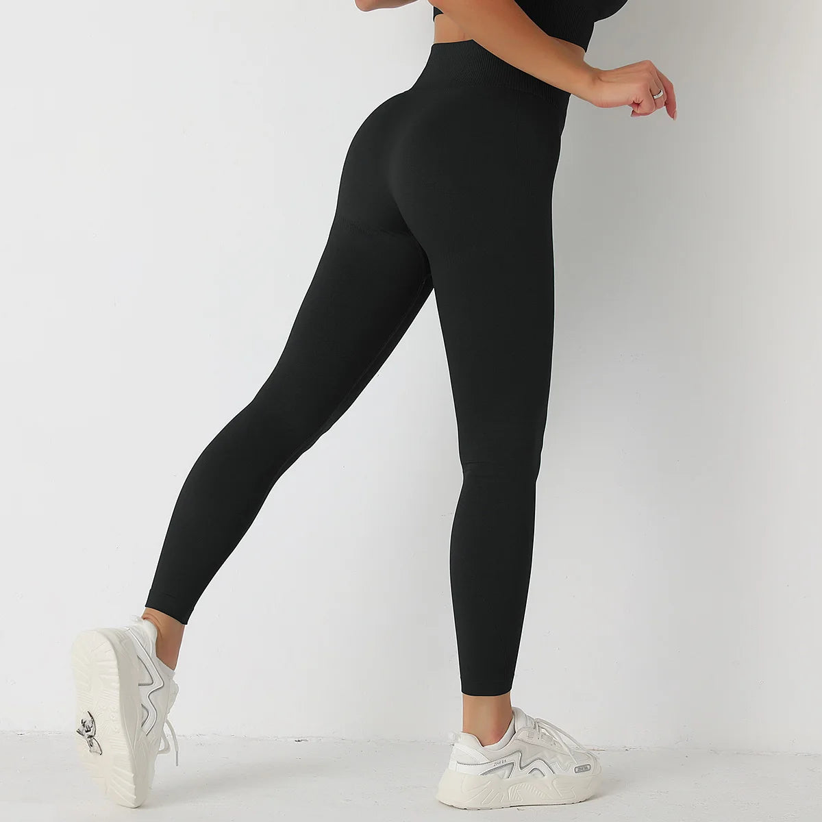 High-Waist Seamless Scrunch Leggings