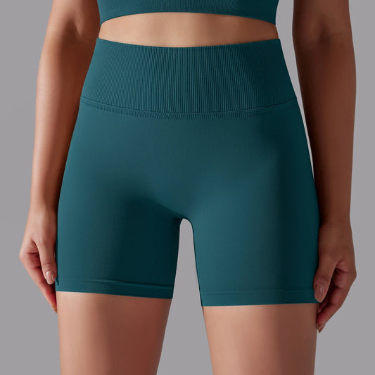 High-Waist Workout Shorts – Comfortable & Supportive Fit