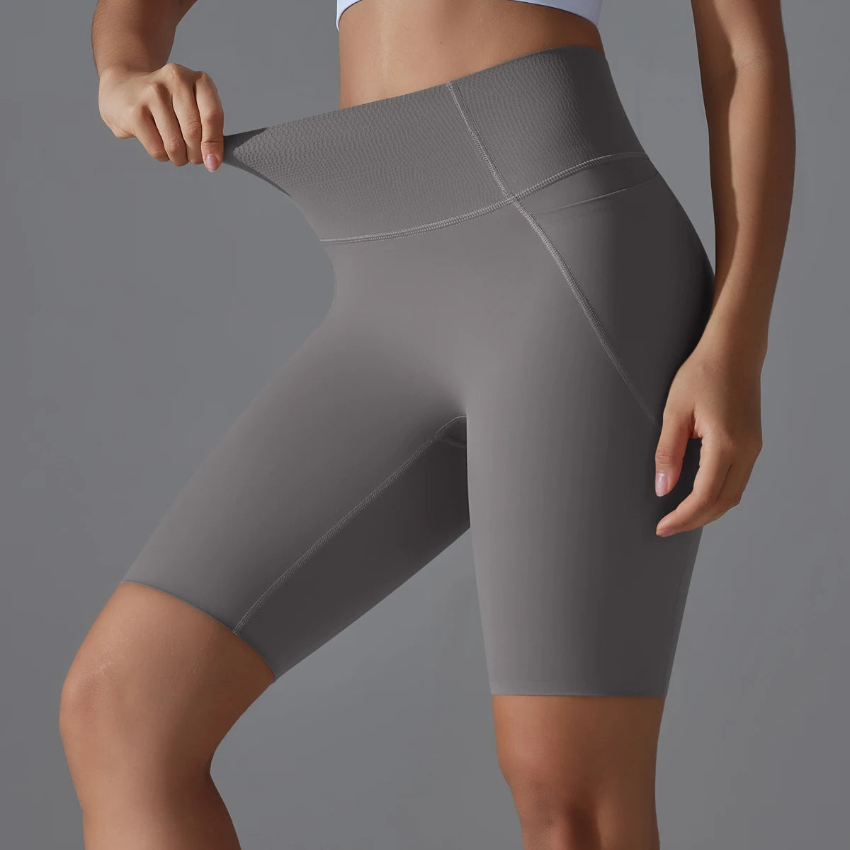 Seamless High-Waist Shorts – Comfortable & Supportive