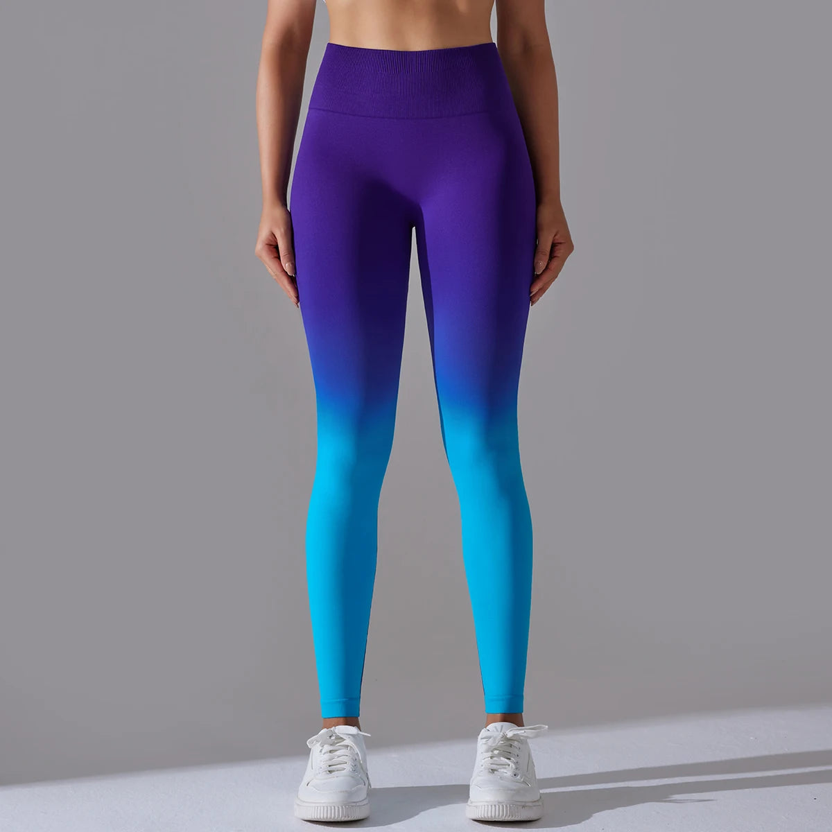 High-Waist Seamless Stretch Leggings