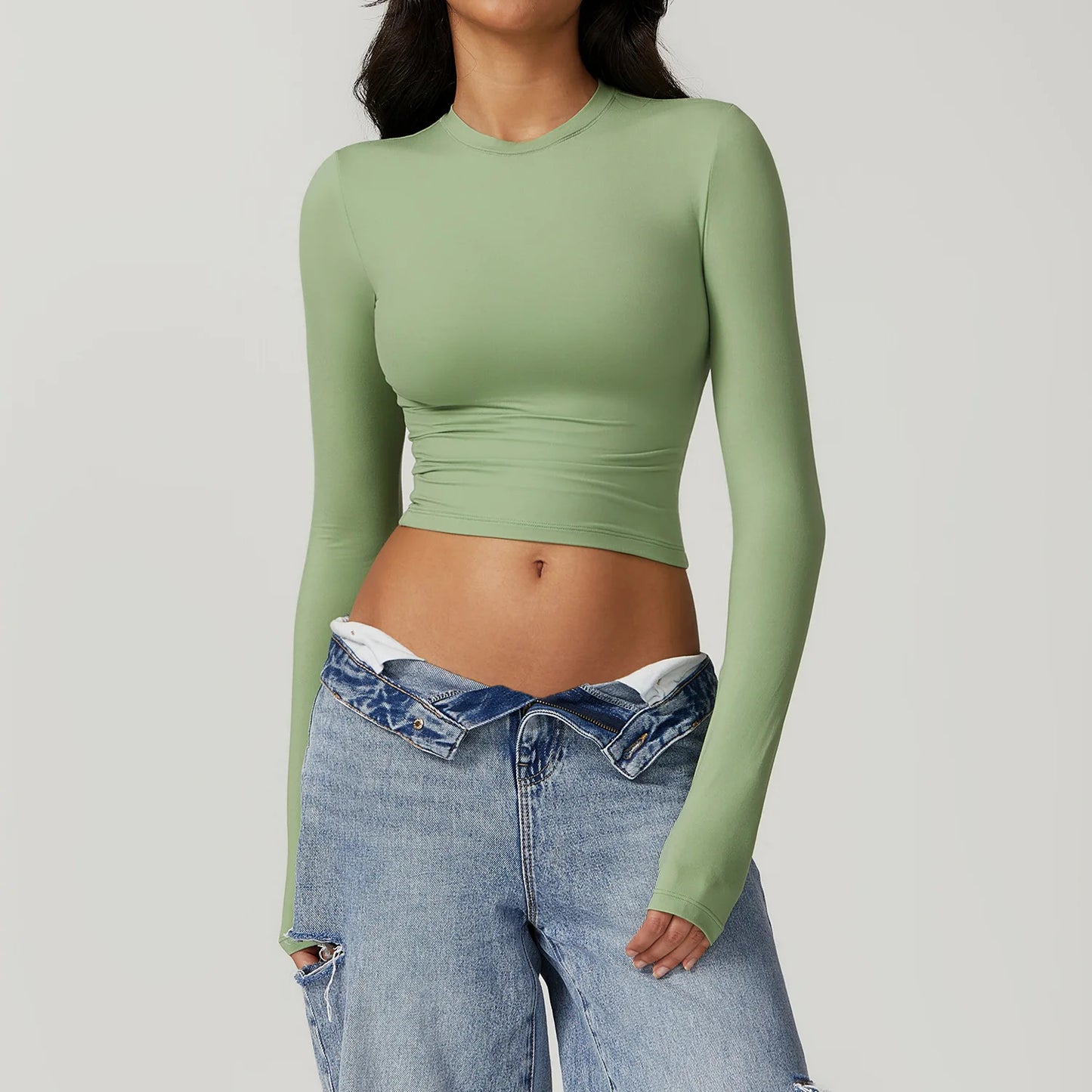 Women's Loose Fit Crop Top – Lightweight & Breathable