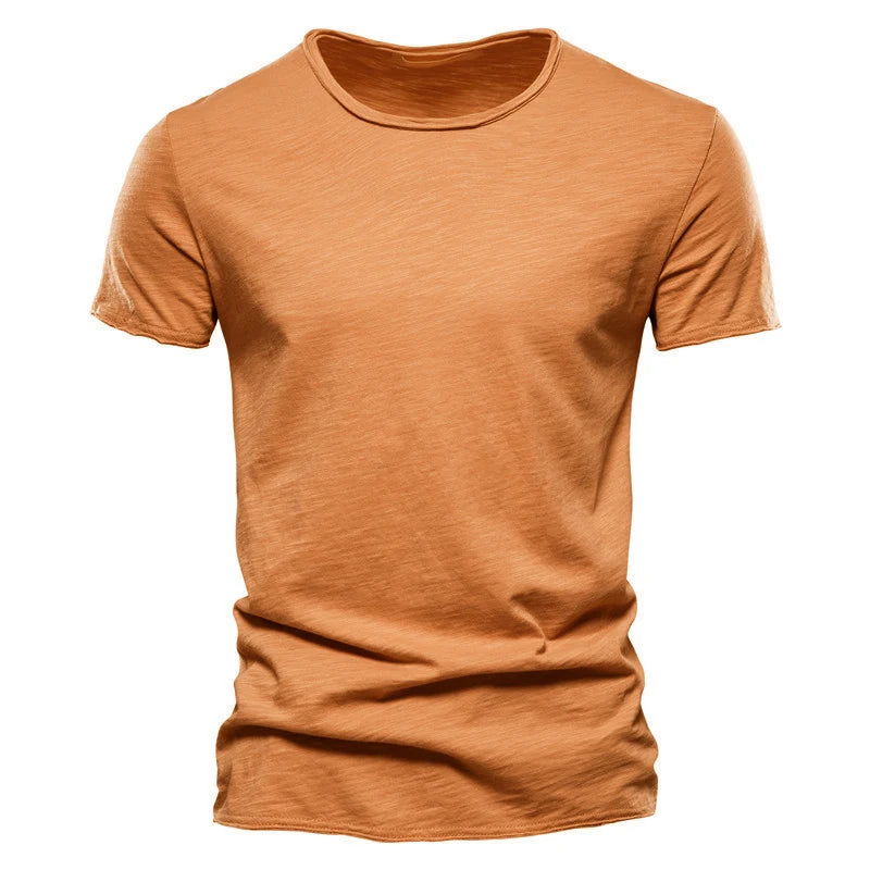 Men's 100% Cotton Performance T-Shirt – Short Sleeve Adventure Wear