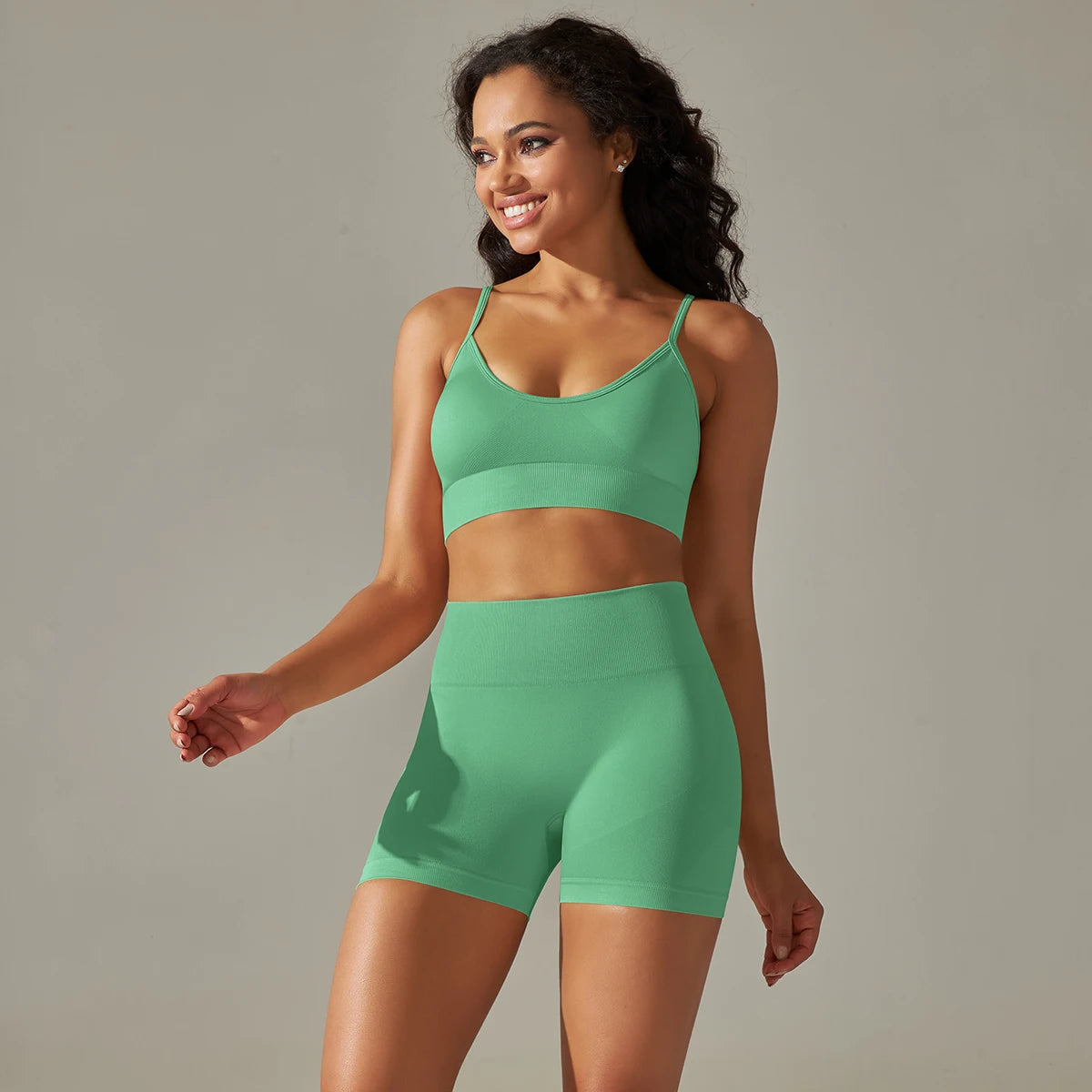 Seamless Camisole & Shorts Set