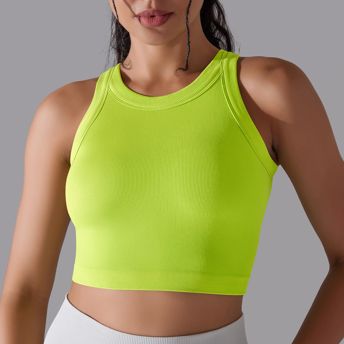 Seamless Padded Crop Top