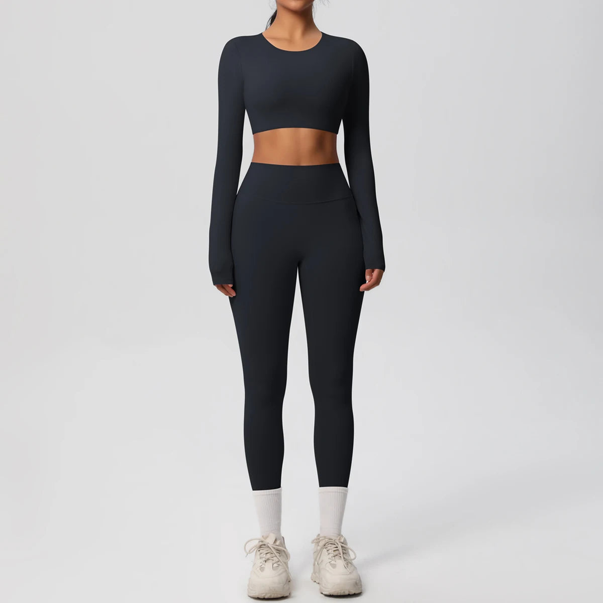 2-Piece Set – Long Sleeve Top & Leggings