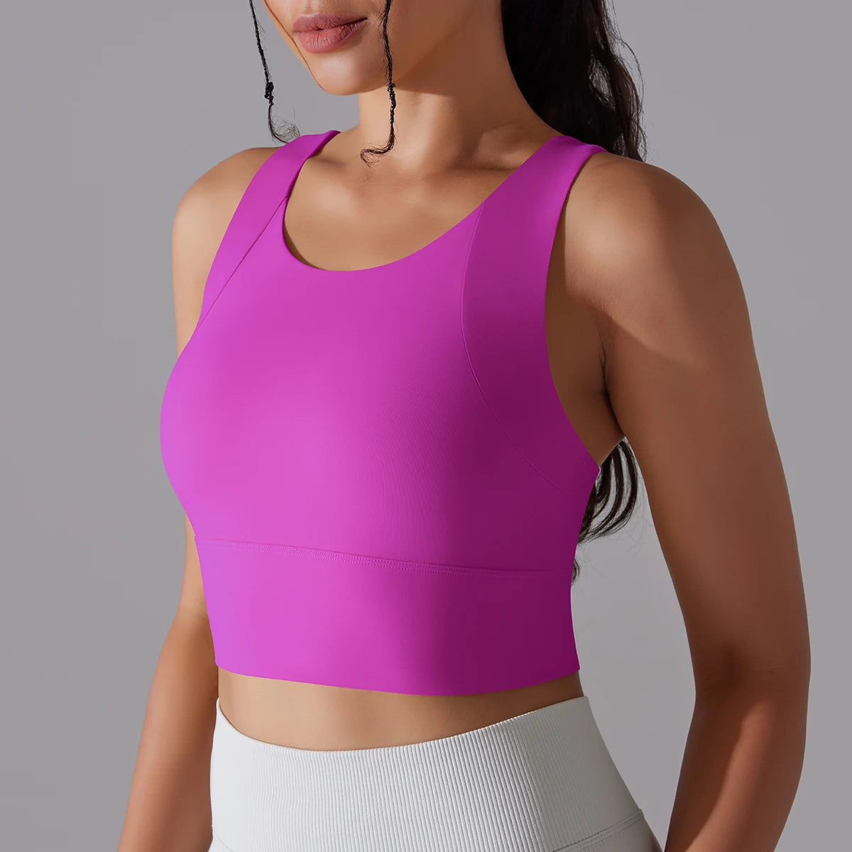 Seamless Padded Sports Bra