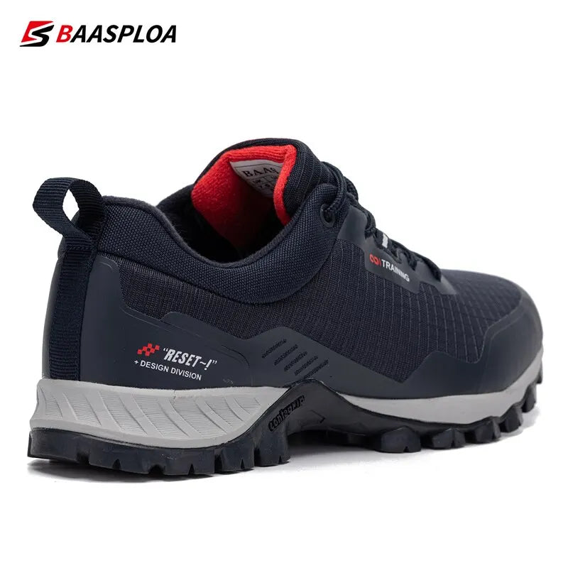 Men’s Waterproof Hiking Shoes – Anti-Skid Outdoor Sneakers