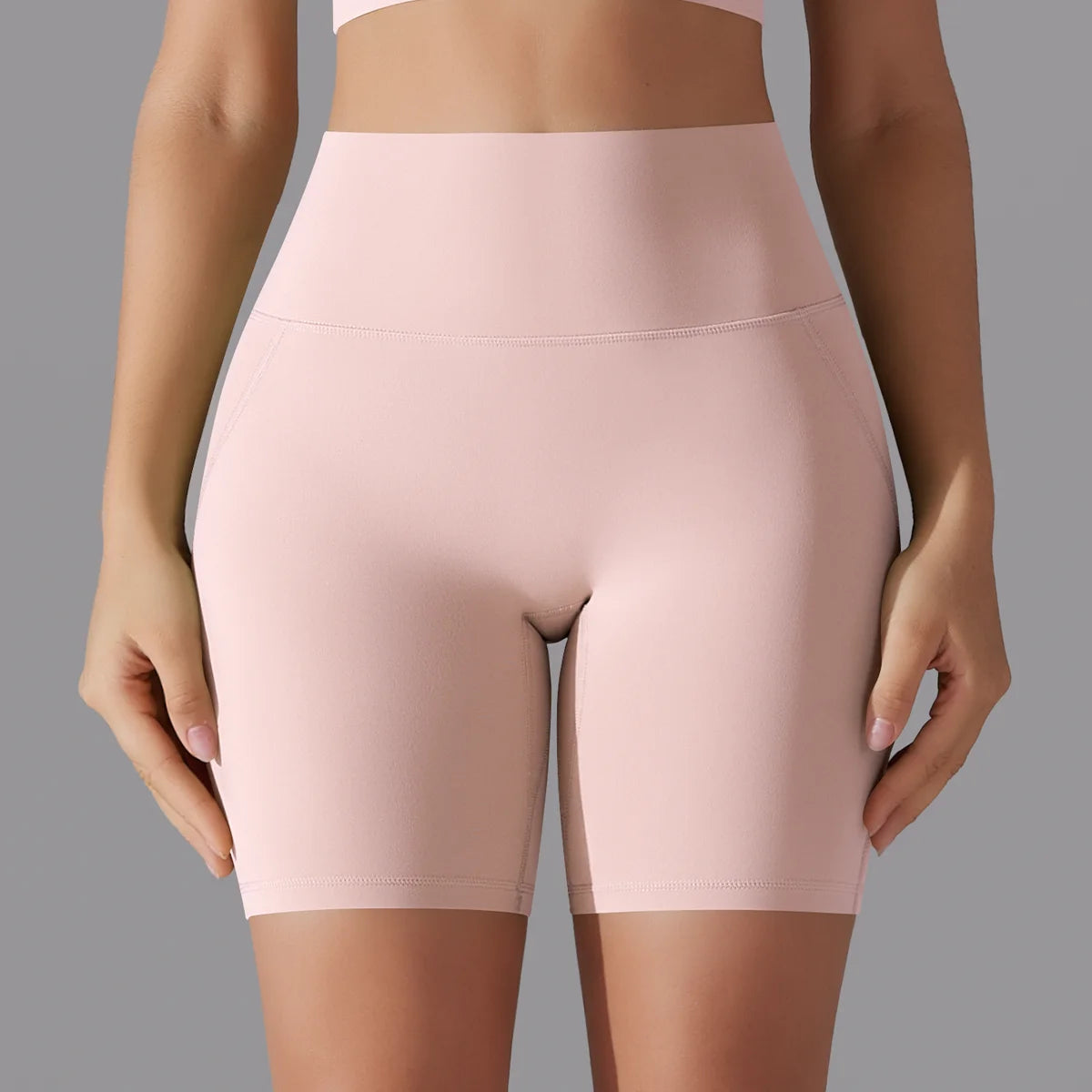 High-Waist Breathable Legging Shorts for Women