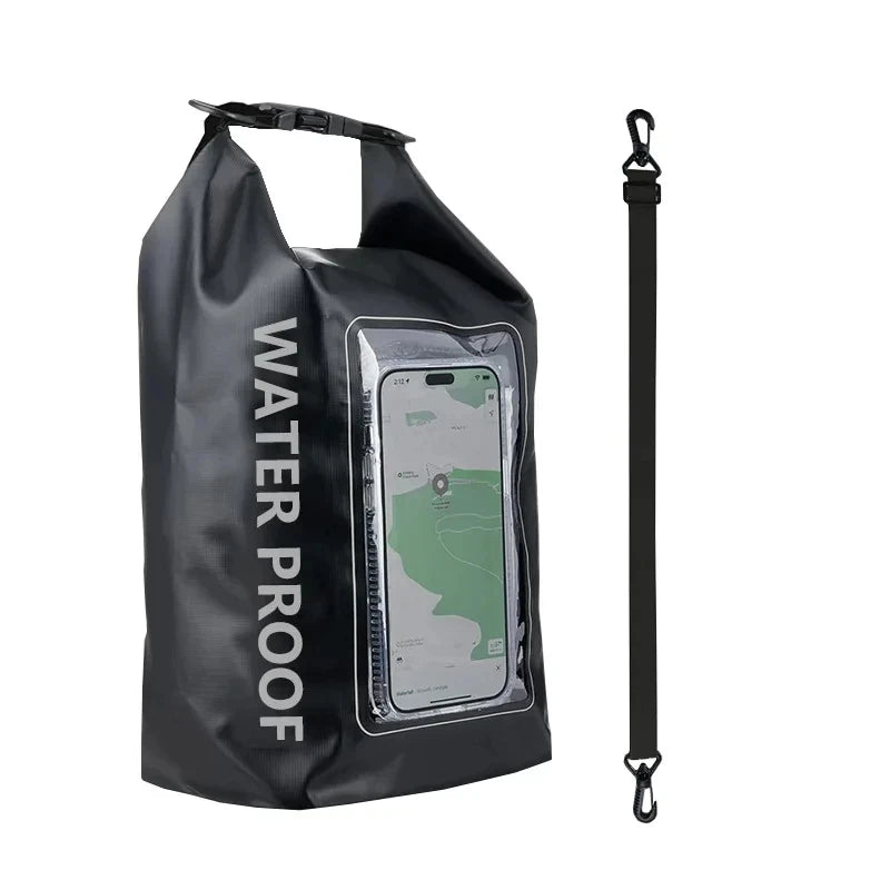 Waterproof Dry Bag with Touchscreen Phone Pocket