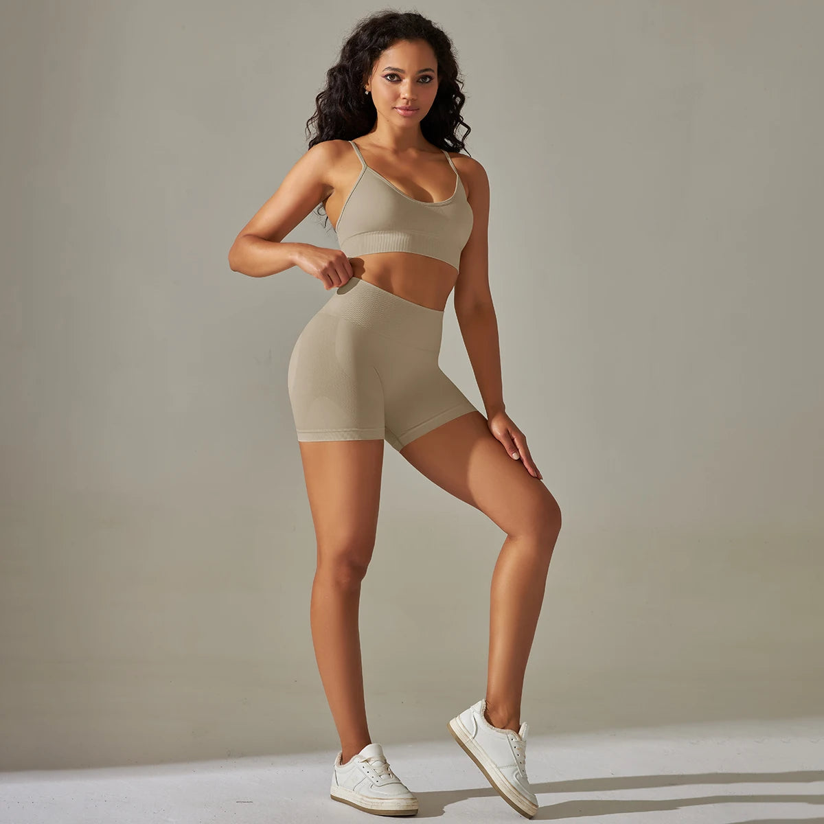 Seamless Camisole & Shorts Set