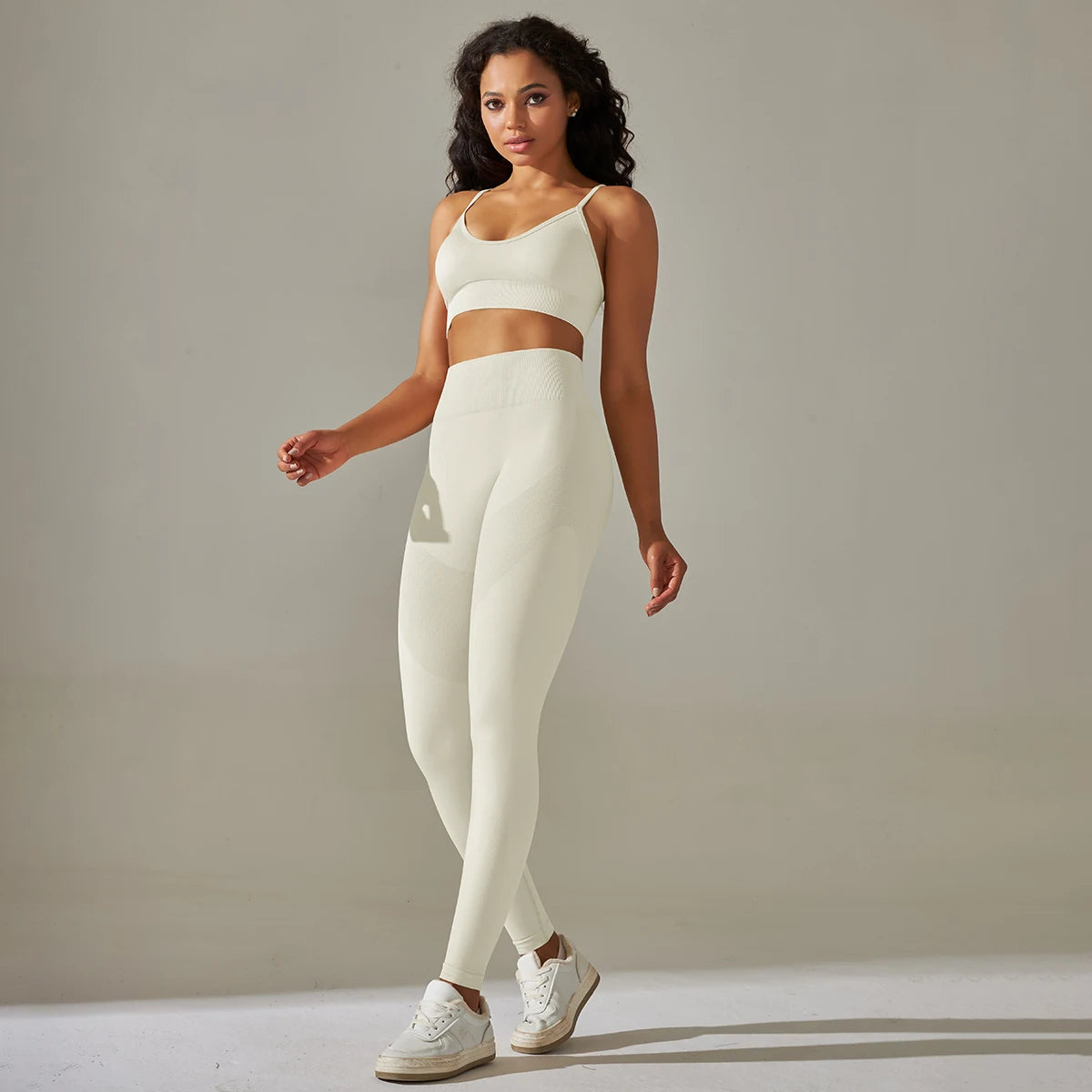 Seamless Camisole Bra & Leggings Set