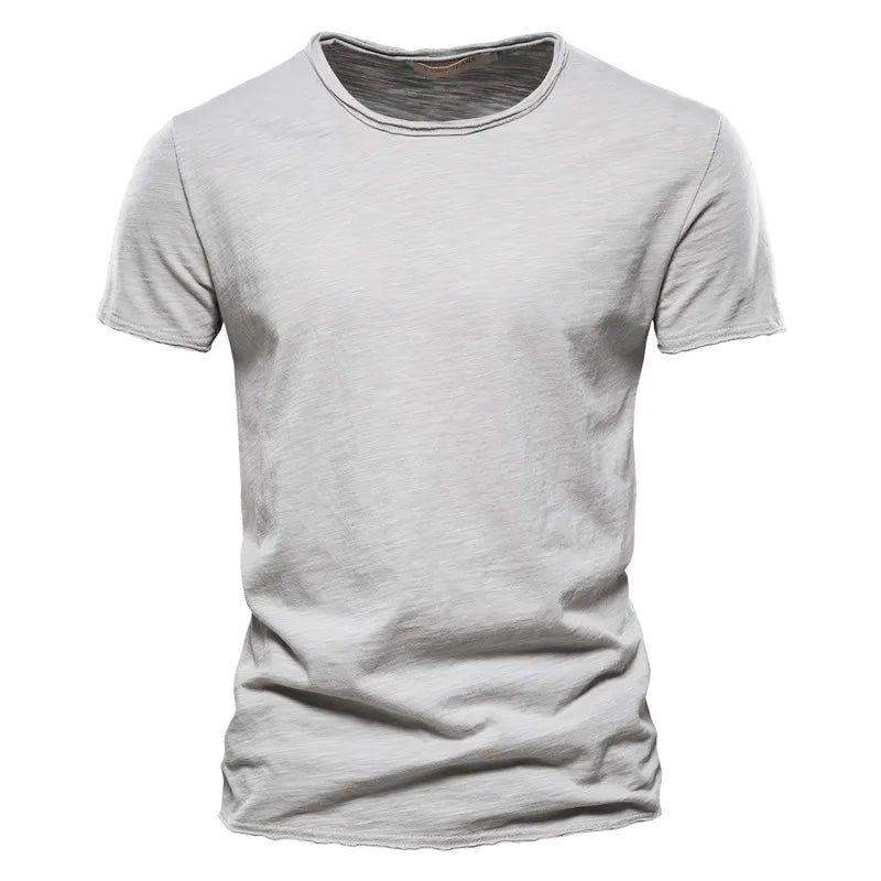 Men's 100% Cotton Performance T-Shirt – Short Sleeve Adventure Wear