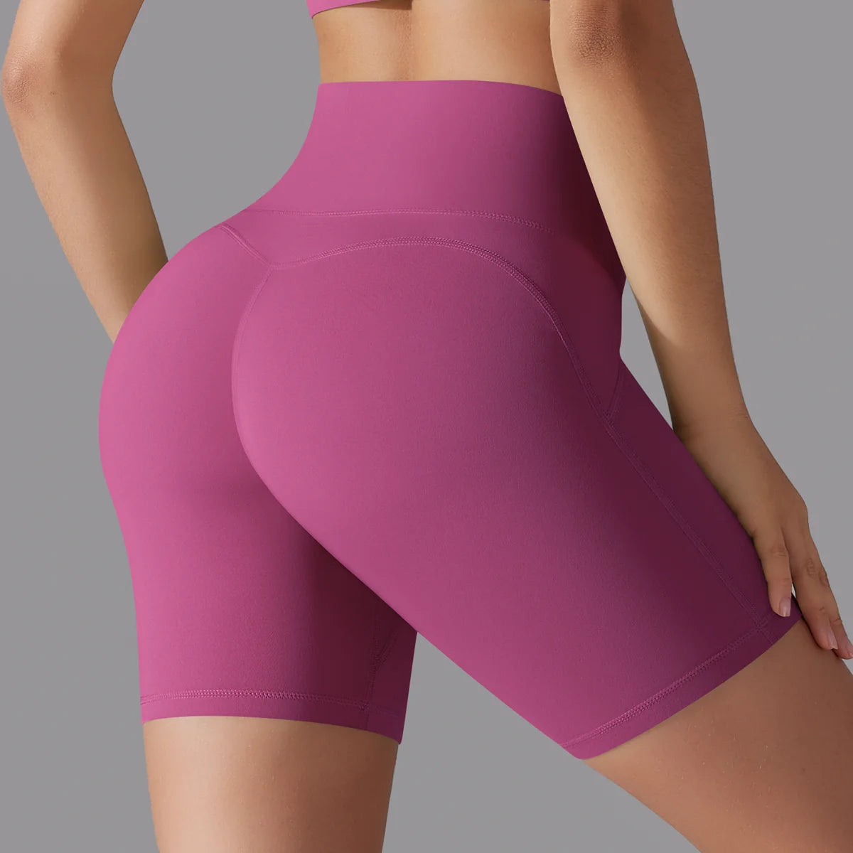 High-Waist Breathable Shorts – Lightweight & Flexible