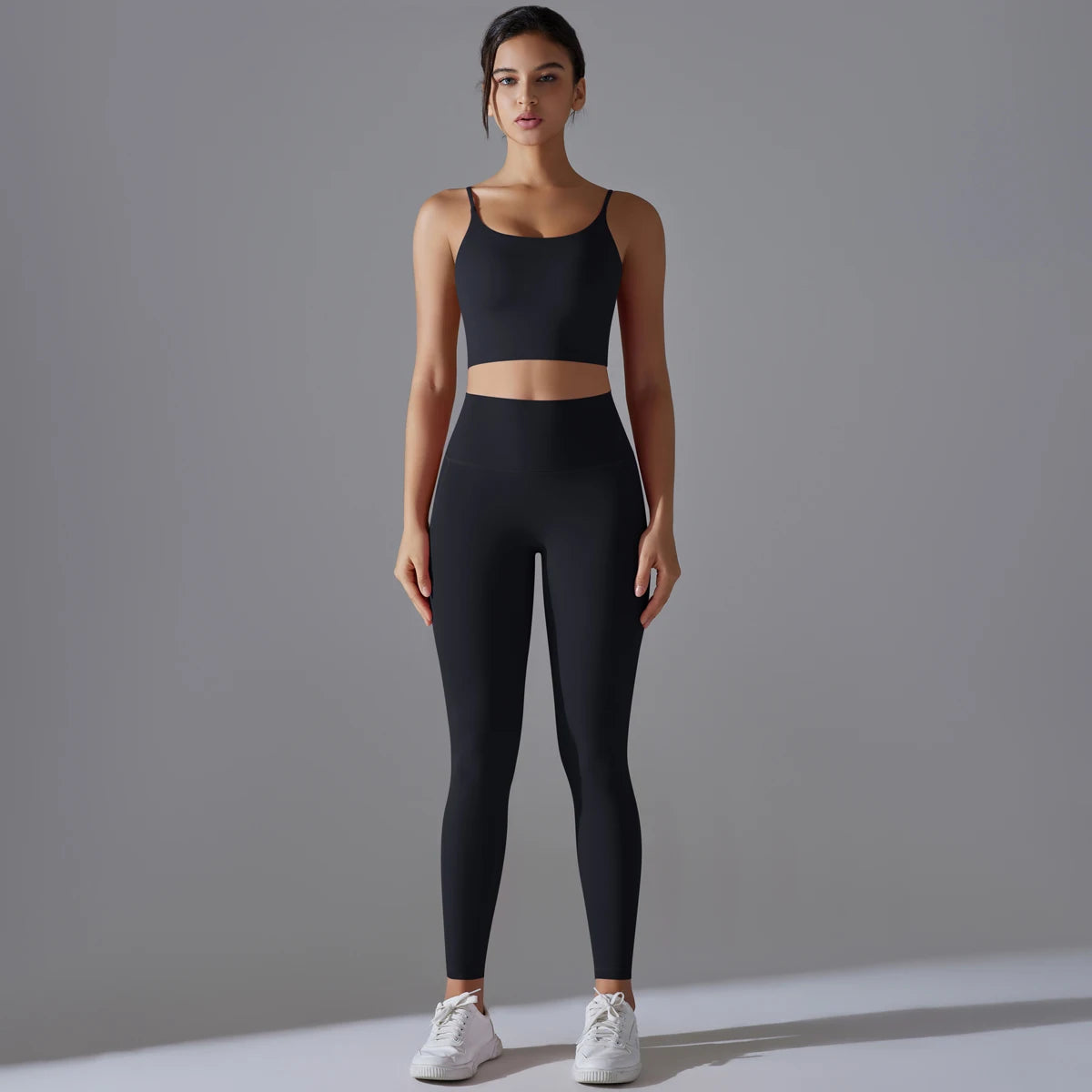 2-Piece Active Set – Women's Leggings & Bra