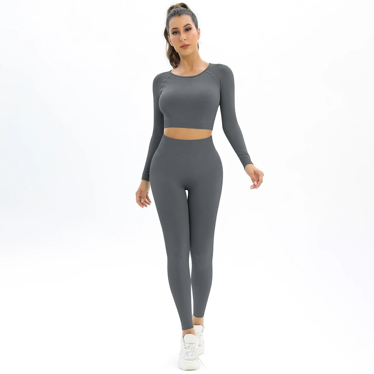 Seamless Long Sleeve & Leggings Set