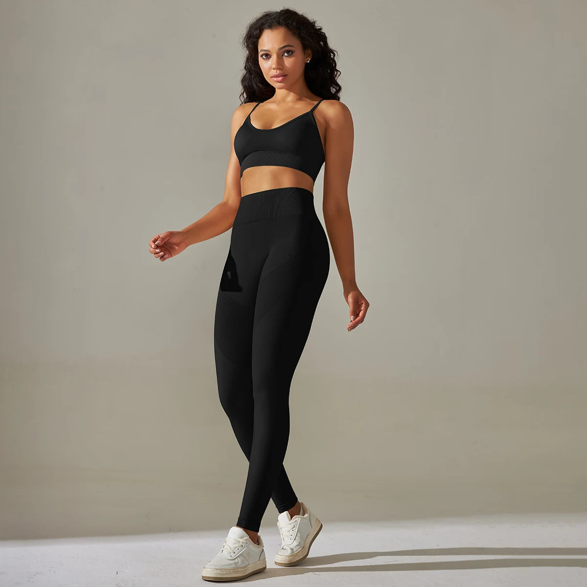 Seamless Hip Lift Camisole & Leggings Set