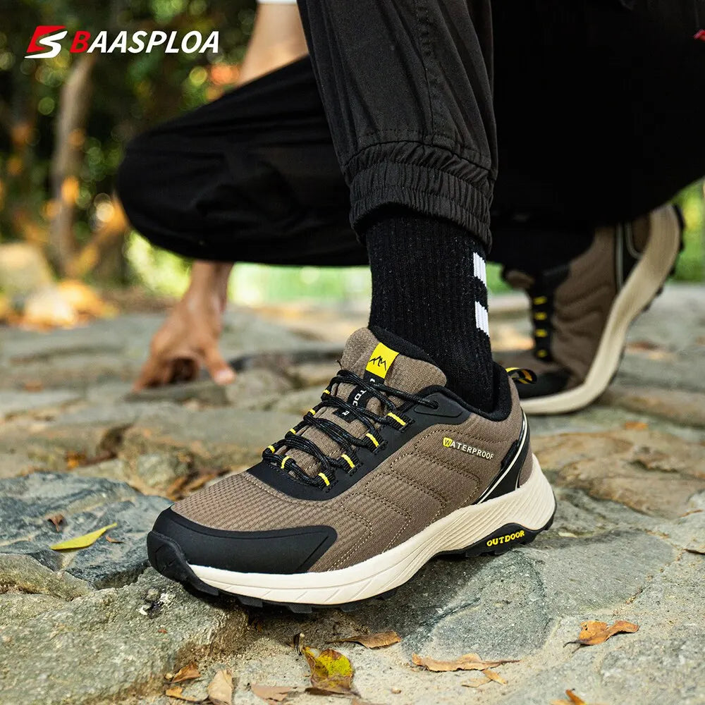 Men’s Hiking Shoes – Waterproof Non-Slip Outdoor Sneakers