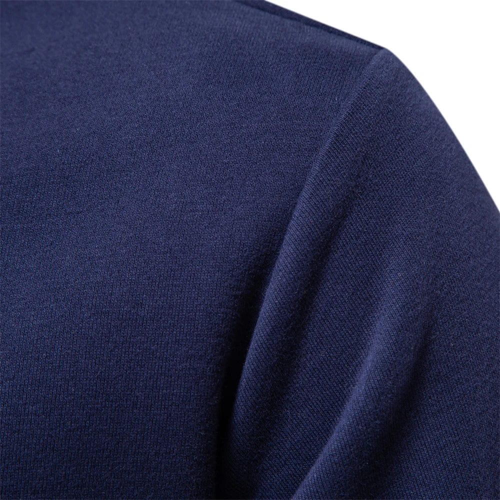 Men’s Polo Neck Sweatshirt