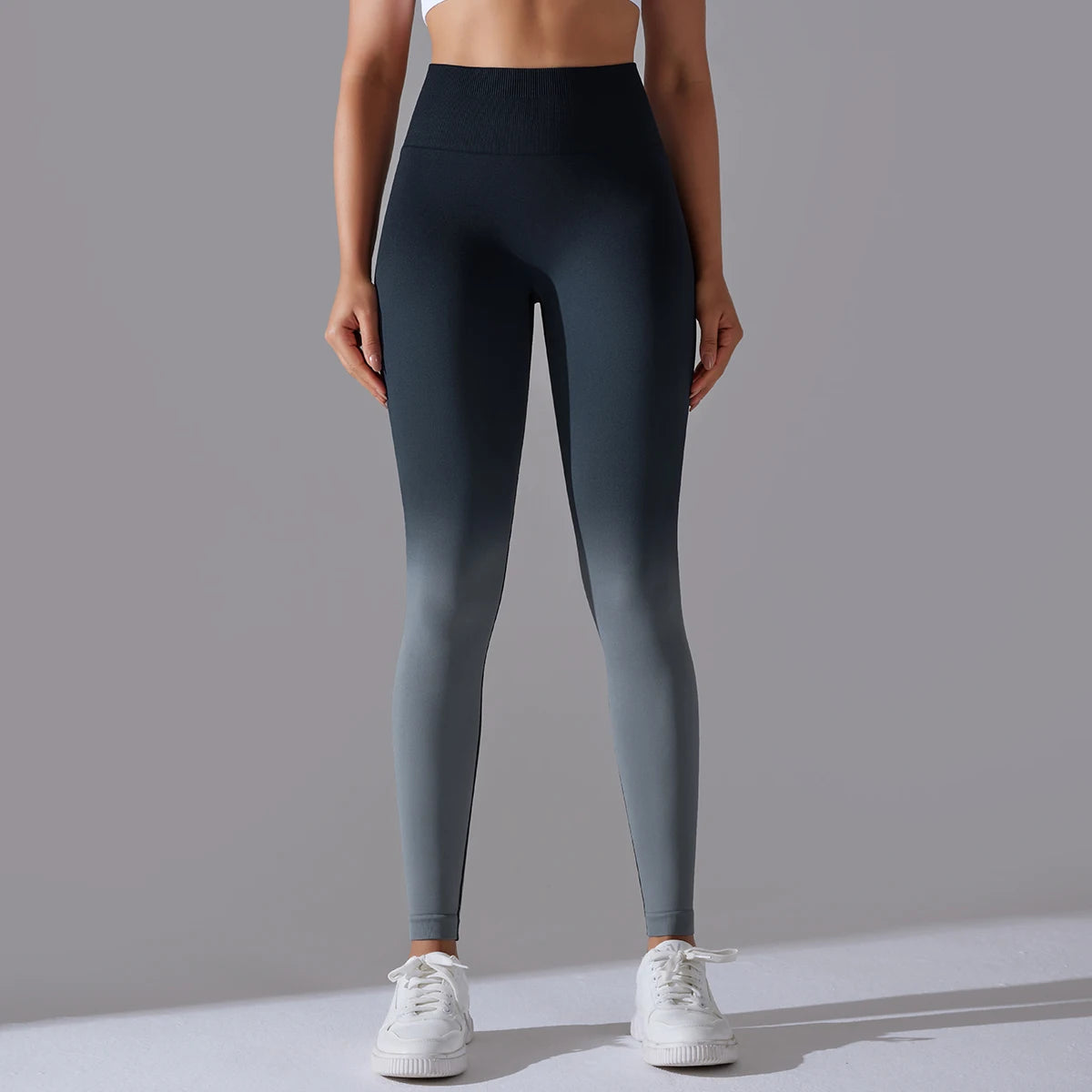 High-Waist Seamless Stretch Leggings