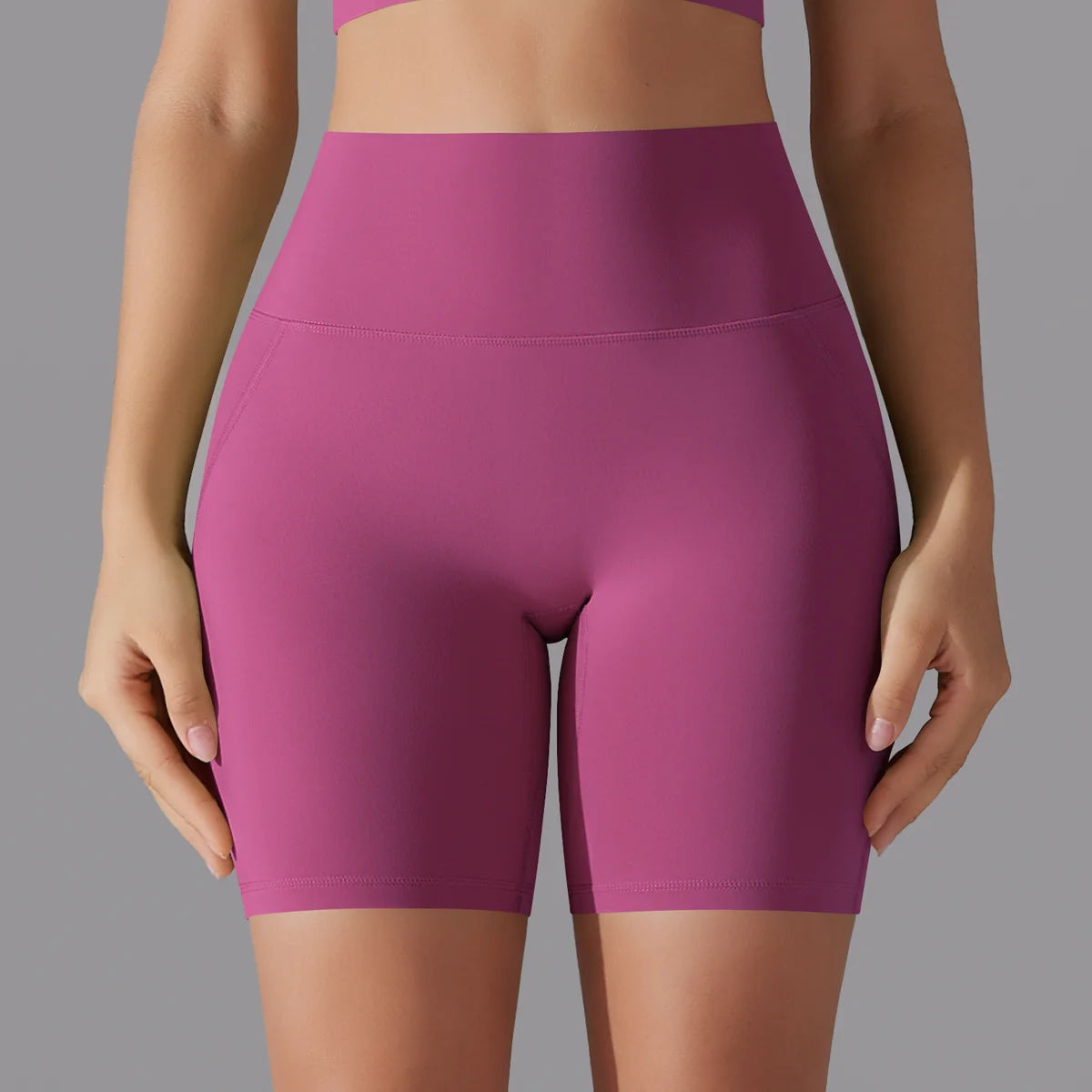 High-Waist Breathable Shorts – Lightweight & Flexible