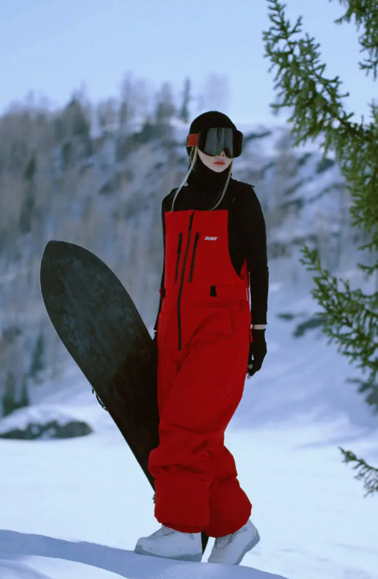 Women's Insulated Ski Overalls