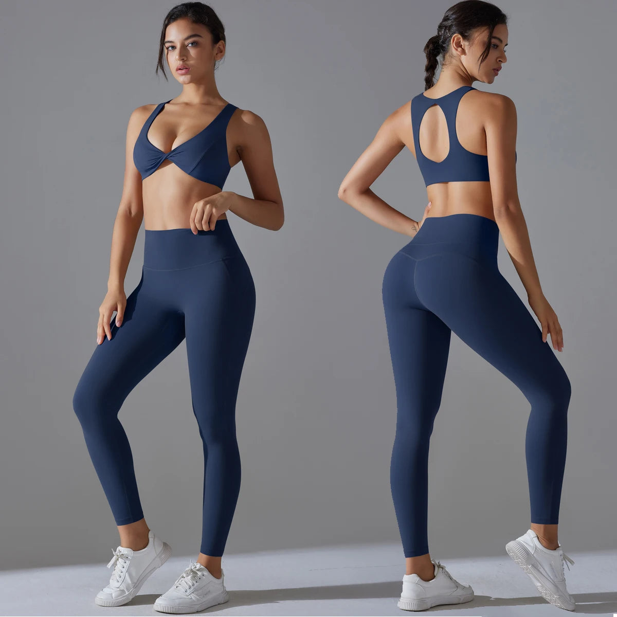 Seamless Push-Up Bra & Leggings Set