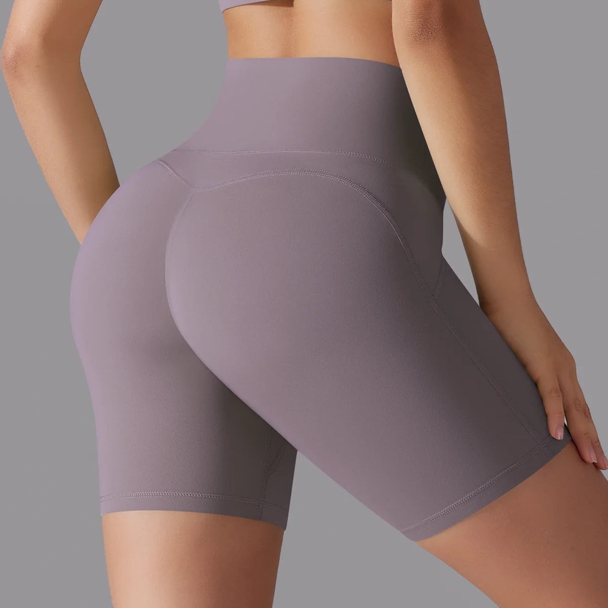 High-Waist Breathable Legging Shorts for Women