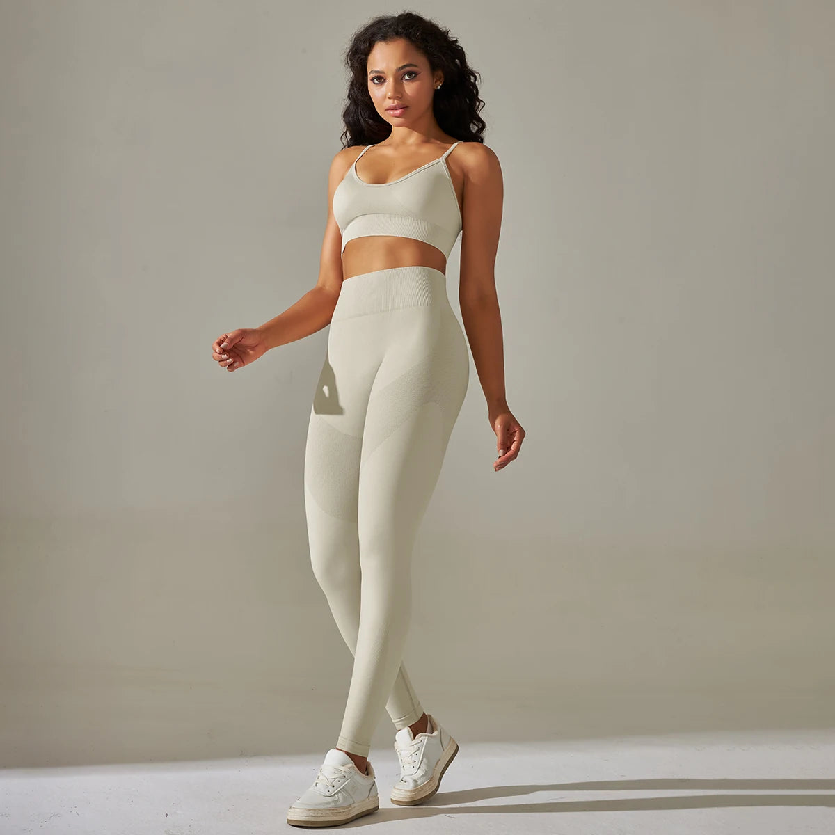 Seamless Camisole Bra & Leggings Set