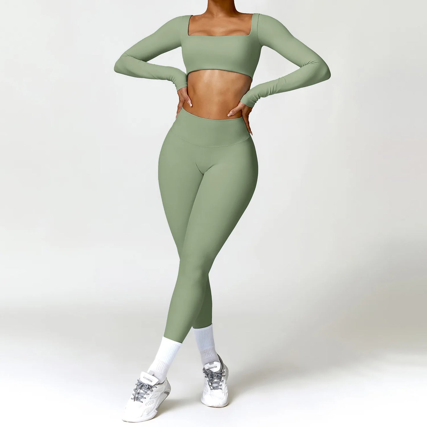 Women's Quick-Dry Long Sleeve & Leggings Set