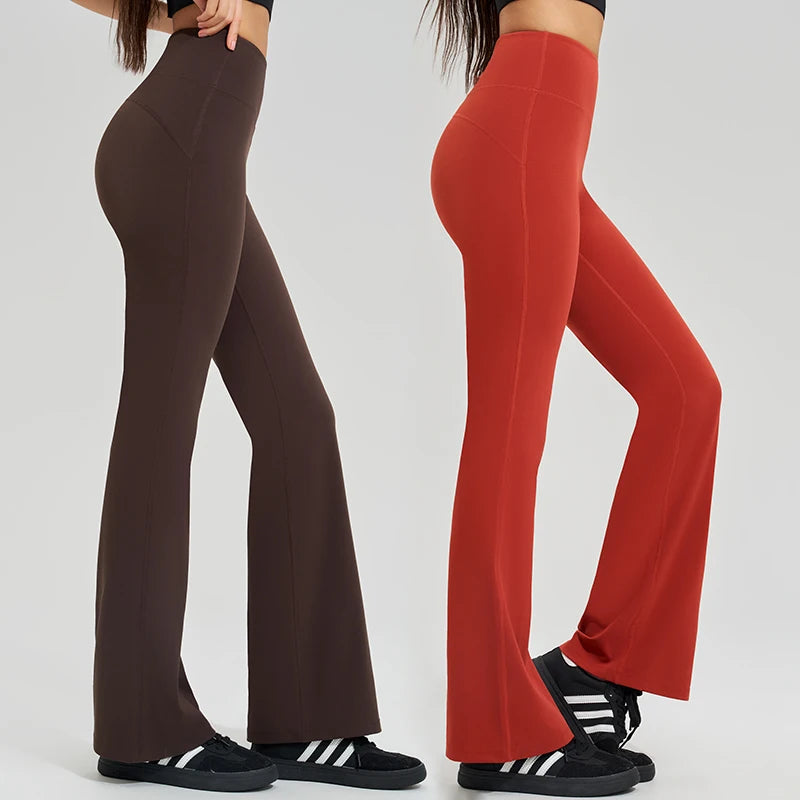 High Waist Flare Yoga Pants