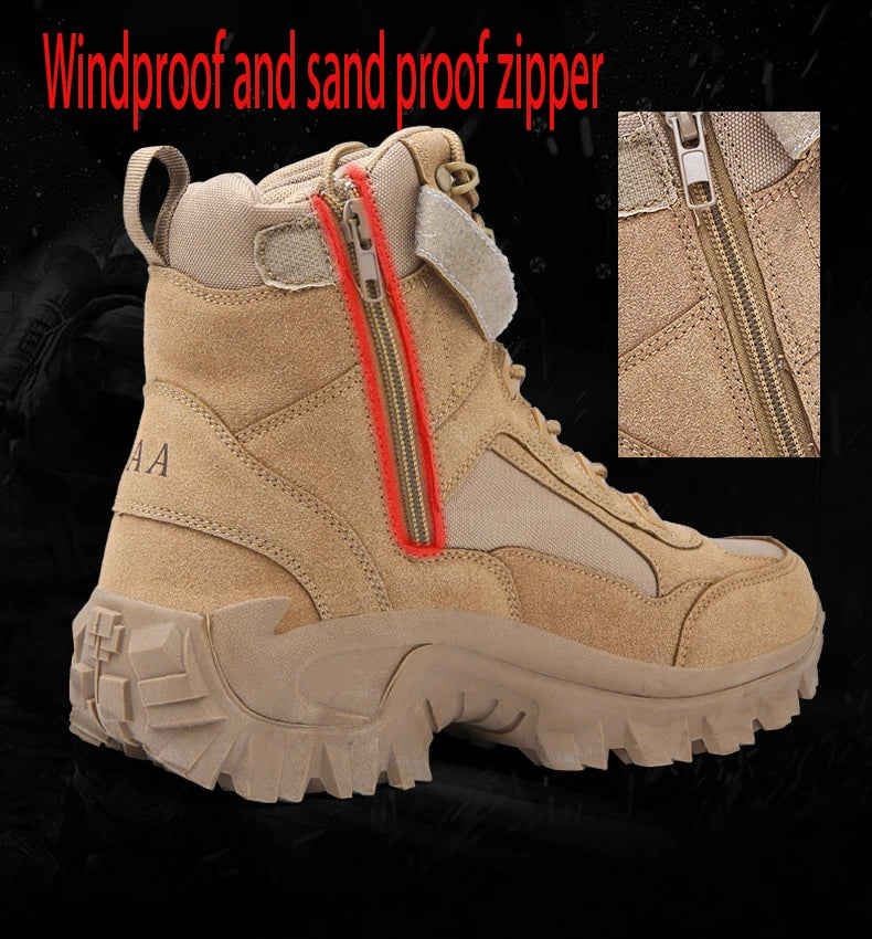 Men’s Tactical Hiking Boots – Military-Grade Anti-Slip Outdoor Boots