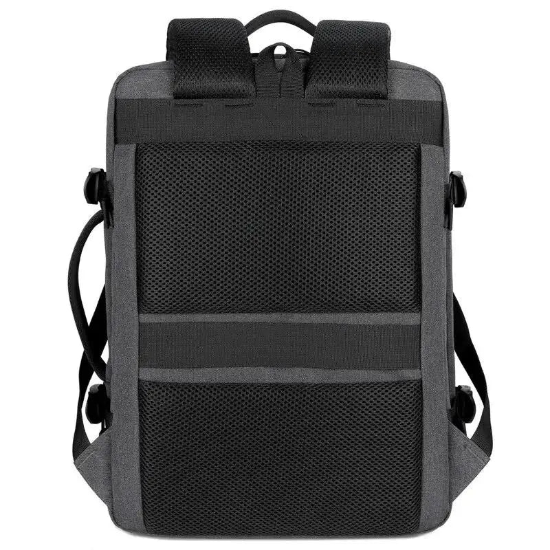 Expandable Waterproof Travel Backpack with USB Port