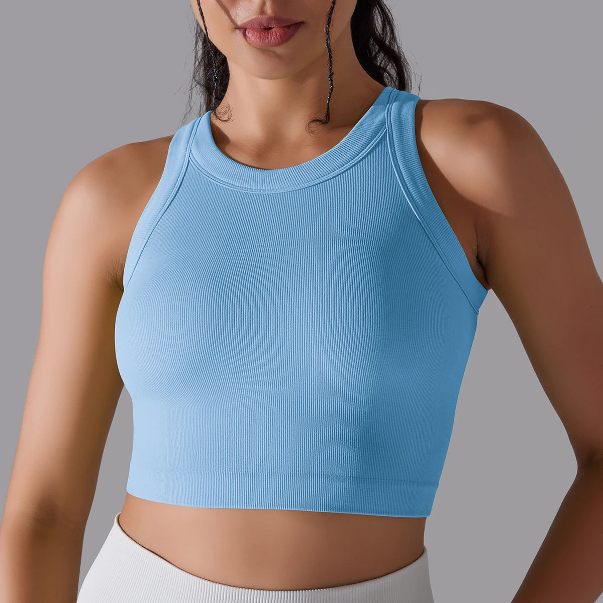 Seamless Padded Crop Top